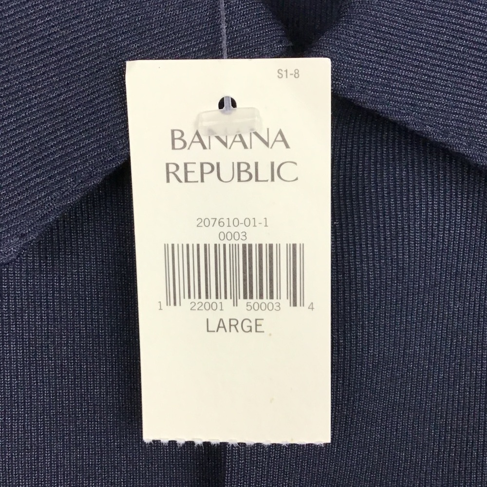 NWT Old stock vintage Banana Republic men’s long sleeve button up shirt large - Picture 4 of 8
